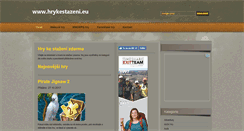 Desktop Screenshot of hrykestazeni.eu